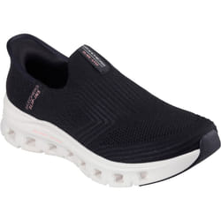 ) Skechers Glide-Step Pro Everyday Polyester Women's Black Trainers - Black, 3 (Adults'