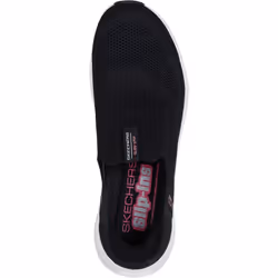 ) Skechers Glide-Step Pro Everyday Polyester Women's Black Trainers - Black, 3 (Adults'
