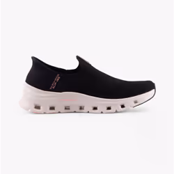 Skechers 150422/NVY GLIDE-STEP PRO-EVERYDAY CITIZ Womens Trainers Navy - UK 4, Black