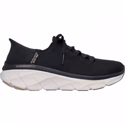 ) D'Lux Walker 2.0 Thrill Movement | Black/Tan | Women's Memory Foam Comfort Trainers - 4 (Adults'