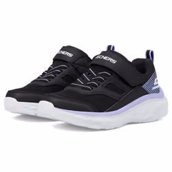 Skechers Girls BOUNDLESS Sneaker  Black/Lavender  11.5 little kid