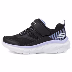 Skechers Girls BOUNDLESS Sneaker  Black/Lavender  11.5 little kid