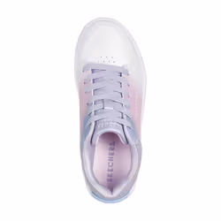 Skechers Girls Court HIGH-Ombre Oasis Sneaker  White/Multi  13.5 Little Kid