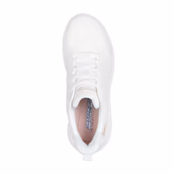 ) Skechers Bobs Squad Waves Still Wading Textile Women's White Trainers - White, 7 (Adults'