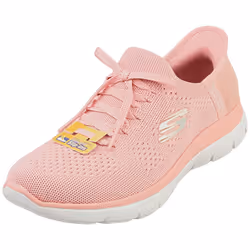 Skechers Slip-ins Summits Vegan Womens Fashion Trainers in Rose - 6
