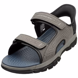 Skechers Slip-ins Tresmen Reece Mens Walking Sandals in Charcoal - 12 UK