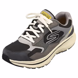Skechers Go Run Consistent 2.0 Mens Running Trainers in Charcoal Black - 11