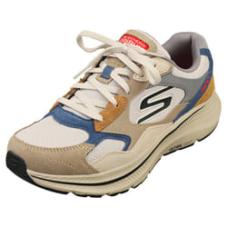 Skechers Go Run Consistent 2.0 Mens Fashion Trainers in Taupe Multicolour - 7
