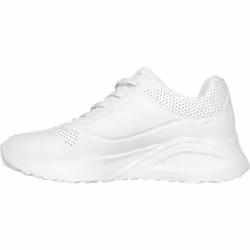 ) Skechers Uno Lite Lite Work Polyurethane Women's White Trainers - White, 8 (Adults' - Additional view 4