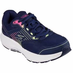 ) Skechers GO RUN Consistent 2.0 Advantage Leather Women's Navy/Multi Trainers - Blue, 4 (Adults'