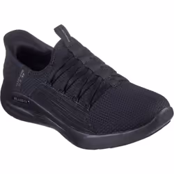 ) Skechers Relaxed Fit Sport - Ballet Chic Textile Women's Black Trainers - Black, 5 (Adults'