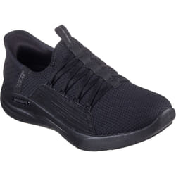 ) Skechers Relaxed Fit Sport - Ballet Chic Textile Women's Black Trainers - Black, 5 (Adults'
