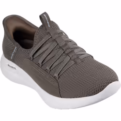 ) Skechers Relaxed Fit Sport - Ballet Chic Textile Women's Olive Trainers - Green, 7 (Adults'