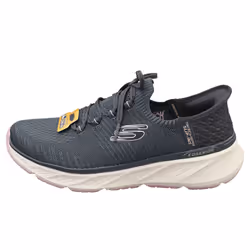Skechers Slip-ins Edgeride Impression Womens Fashion Trainers in Navy Lavender - 4 UK