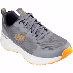 ) Edgeride - Rekze | Grey/Orange | Men's Smart Trainer Shoes - 7 (Adults'