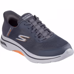 ) Sip-ins Arch Fit 2.0 - Simplicity 2 | Charcoal/Orange | Men's Lace-Up Trainers - 6 (Adults'