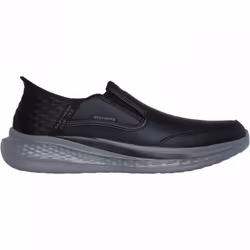 ) Slip-ins Relaxed Fit: Slade Cooper | Black | Men's Smart Casual Slip-on Shoes - 12 (Adults'