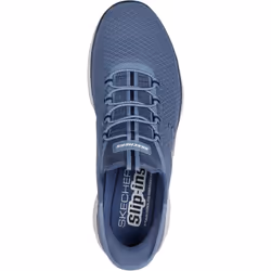 ) Skechers Slip-ins: Summits - High Range Polyester Men's Slate Trainers - Blue, 11 (Adults'