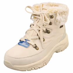Skechers Trego Snow Worries Waterproof Womens Fashion Boots in Natural - 8