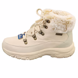 Skechers Trego Snow Worries Waterproof Womens Fashion Boots in Natural - 8
