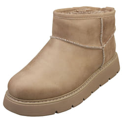 Skechers Keepsakes Lite Snow Bird Womens Casual Boots in Taupe - 8