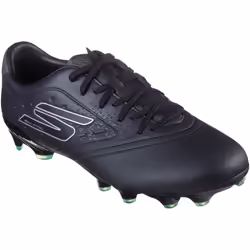 ) Skechers Performance Skechers Razor 1.5 Academy FG Men's Black/Silver Football Boots - Black, 10 (Adults'
