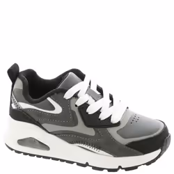 Skechers Boy's UNO GEN1-COLOR Surge Sneaker Grey/Black 6 Big Kid