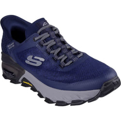 ) Skechers Max Protect Assembly Textile Men's Navy Hiking Boots - Blue, 7 (Adults'