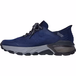 ) Skechers Max Protect Assembly Textile Men's Navy Hiking Boots - Blue, 9 (Adults' - Additional view 4