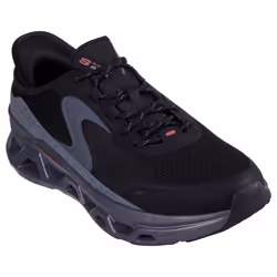) Skechers Glide-Step Altus Synthetic Men's Black/Charcoal Trainers - Black, 12 (Adults'