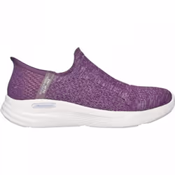 ) Slip-ins: Relaxed Fit - Sport | Dark Purple | Women's Knit-Look  Casual Trainers - 4 (Adults'