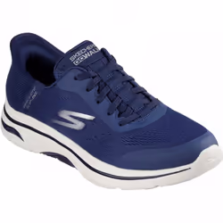 ) Sip-ins Arch Fit 2.0 - Simplicity 2 | Navy | Men's Lace-up with Hands Free Technology Trainers - 7 (Adults'