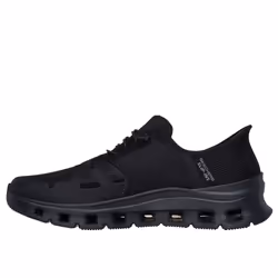 ) Skechers Glide-Step Pro Men's Black Trainers - Black, 8 (Adults'