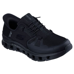 ) Skechers Glide-Step Pro Men's Black Trainers - Black, 10 (Adults'