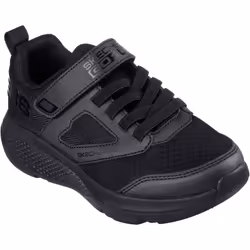 ) Skechers Elevate Sporty Spectacular Textile Girls's Black Trainers - Black, 1.5 (Adults'