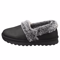 Skechers Cozy Up Womens Slip On Shoes in Black - 7