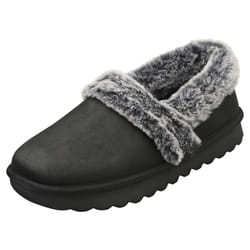Skechers Cozy Up Womens Slip On Shoes in Black - 8