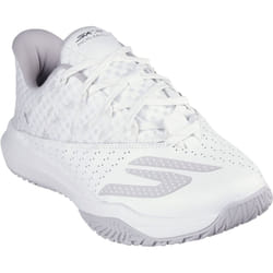 ) Skechers Performance Skechers Viper Court Rally Leather Men's White Trainers - White, 9 (Adults'