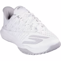 ) Skechers Performance Skechers Viper Court Rally Leather Men's White Trainers - White, 10 (Adults'