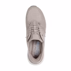 ) Skechers Glide-Step Pro Women's Taupe Trainers - Brown, 5 (Adults'