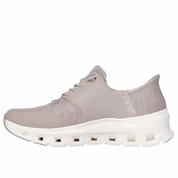 ) Skechers Glide-Step Pro Women's Taupe Trainers - Brown, 8 (Adults'
