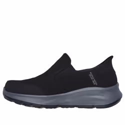 Skechers Men's Equalizer 5.0 Drayze Hands Free Slip-in Sneaker  Black/Charcoal  8 X-Wide
