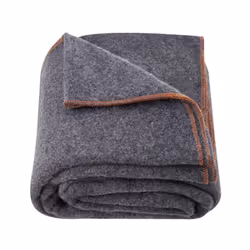 VEVOR Wool Camping Blanket  Large Warm Stadium Blanket  Flame Retardant  Great for Outdoors  Picnics  Hiking  Sports Events   ...