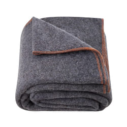 VEVOR Wool Camping Blanket  Large Warm Stadium Blanket  Flame Retardant  Great for Outdoors  Picnics  Hiking  Sports Events  Travel  Car & Bushcraft S