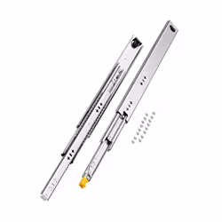 VEVOR Heavy Duty Drawer Slides 20inch  1 Pair Locking Drawer Slides 250lbs Load Capacity  Side Mount Ball Bearing  3-Fold Ful ...