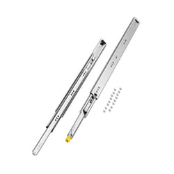 VEVOR Heavy Duty Drawer Slides 30inch  1 Pair Locking Drawer Slides 250lbs Load Capacity  Side Mount Ball Bearing  3-Fold Full Extension