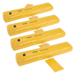 Flood Barriers  Sandbag Alternative Flood Bags 4 Pack  Flood Barrier for Home  Water Barriers for Flooding  Doorway  Driveway(4FTx6in)
