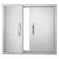 VEVOR BBQ Island Access Door Outdoor Kitchen Door Stainless Steel - 26X24 inches