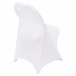 VEVOR Stretch Spandex Folding Chair Covers for Wedding Party Dining - White, 100pcs - Additional view 10