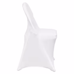 VEVOR Stretch Spandex Folding Chair Covers for Wedding Party Dining - White, 100pcs - Additional view 9